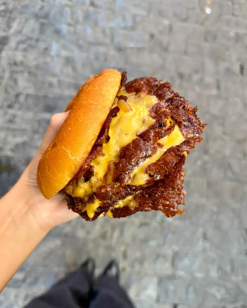 Goons Burger, smash burgers doble