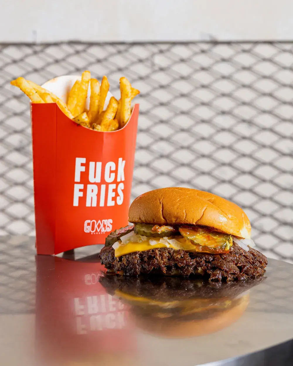Goons Burger, smash burgers y fuck fries